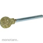 TRUSCO Rubber-Mounted Grinding Wheel Spherical Type (Mata Tuner Batu)