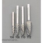 ESCO [Free cutting] 10x19mm / 6mm axis Carbide cutter (for iron and casting)