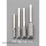 ESCO [Free cutting] 12x25mm / 6mm axis Carbide cutter (for iron and casting)