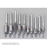 ESCO 10pcs / 6mm axis carbide cutter