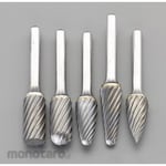 ESCO 5-piece set Carbide cutter (stainless steel, free cutting, 6 mm shaft)