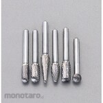 ESCO 6pcs / 6mm shaft [For iron casting] Carbide cutter set