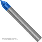 HARDY Carbide Rotary Burr, Blue Coated J-Type, 60° Cone, Double Cut
