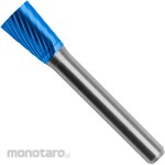 HARDY Carbide Rotary Burr, Blue Coated, N-Type, Inverted Cone, Single Cut