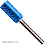 HARDY Carbide Rotary Burr, Blue Coated, Type A, Cylindrical, Double Cut