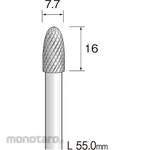 MINITOR Minimo super hard cutter cross cut Φ7.7.