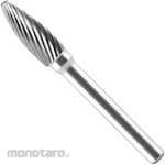 RYOCO (Ryoko Seiki) Carbide rotary burr, H-type, flame