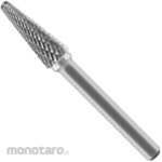 RYOCO (Ryoko Seiki) Carbide rotary burr, L-type, tapered radius