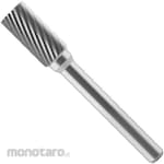 RYOCO (Ryoko Seiki) Carbide rotary burr, type A, cylinder, no bottom cutting edge.