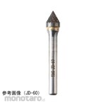 TAG BUR Standard type carbide bar, shank diameter 6mm, J series 60°