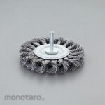 ESCO Flat Brush Steel Twist with Shaft 75mm/6mm (Mata Bor Sikat Kawat)
