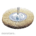 JAZ Mounted Wheel Brush Wire Coated (Mata Bor Sikat Kawat)