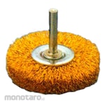 KINIK Mounted Wheel Brush Coated Steel Wire (Mata Bor Sikat Kawat)