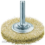 LESSMANN Mounted Wheel Brush with Shank (Mata Bor Sikat Kawat)