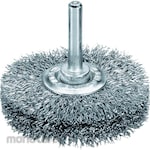 LESSMANN Mounted Wheel Brush with shank (Mata Bor Sikat Kawat)
