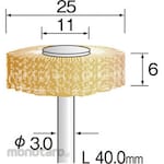 MINITOR Minimo Bristle Brush Wheel Packing Hard Φ25
