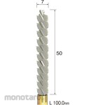 MINITOR Minimo Spiral Hall Brush Horse Hair Φ7