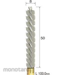 MINITOR Minimo Spiral Hall Brush Stainless Φ8