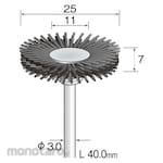 Minimo Nylon Abrasive Brush (Mata Bor Sikat)