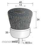 Minimo Wire Brush (Mata Bor Sikat Kawat)