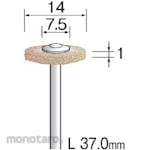 Minimo by Minitor Mounted Wheel Bristle Brush (Mata Bor Sikat)
