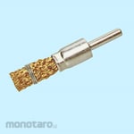 SUN POWER (Sun Power/Taiyo Shokai) Cylindrical Brush Caulking Bundling Steel Wire Plated with Wire Shaft (Mata Bor Sikat Kawat)