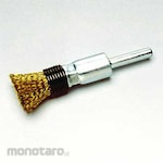SUN POWER (Sun Power/Taiyo Shokai) Cylindrical Brush with Caulking Spring with Brass Shaft (BS) (Mata Bor Sikat Kawat)