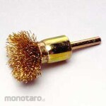 SUN POWER (Sun Power/Taiyo Shokai) Flat Brush Plated Wire with Steel Wire Masking (SW) (Mata Bor Sikat Kawat)