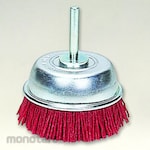 SUN POWER (Sun Power/Taiyo Shokai) Mounted Cup Brush (6NY with Abrasive Grains) Grit #60 (Mata Bor Sikat)