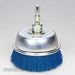 SUN POWER (Sun Power/Taiyo Shokai) Mounted Cup Brush Hexagonal (6NY with Abrasive Grains) Grit #180 (Mata Bor Sikat)