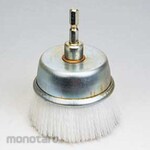 SUN POWER (Sun Power/Taiyo Shokai) Mounted Cup Brush Nylon Hexagonal (NY) (Mata Bor Sikat)