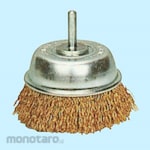 SUN POWER (Sun Power/Taiyo Shokai) Mounted Cup Brush with Steel Wire Plated (Mata Bor Sikat Kawat)