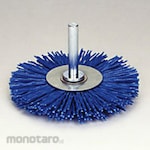 SUN POWER (Sun Power/Taiyo Shokai) Mounted Wheel Brush (6NY with Abrasive Grains) Grit #180 (Mata Bor Sikat)