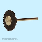 SUN POWER (Sun Power/Taiyo Shokai) Mounted Wheel Brush with Miniature Black Hair (Mata Bor Sikat)