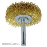 SUN POWER Mounted Wheel Brush Brass (Mata Bor Sikat Kawat)