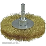 SUN POWER Mounted Wheel Brush Brass Quick (Mata Bor Sikat Kawat)