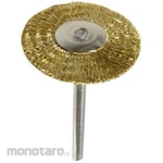 SUN POWER Mounted Wheel Brush with Miniature Brass (Mata Bor Sikat Kawat)