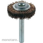 TRUSCO Mounted Wheel Brush with Shank (Mata Bor Sikat Kawat)