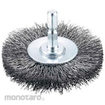 TRUSCO Shank Wheel Brush Hex Shank Wire