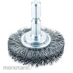 TRUSCO Shank Wheel Brush Mounted