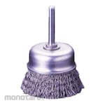 Takashima Sangyo Mounted Cup Brush with Abrasive Grain Nylon Shaft (Mata Bor Sikat)