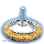 Union Mounted Dish Brush Steel Wire (SVA) (Mata Bor Sikat Kawat)