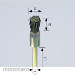 YANASE Precision brush / black hair