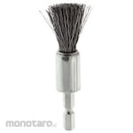 monotaro Barrel Wire Brush Hexagonal (Mata Bor Sikat Kawat)