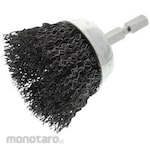 monotaro Cup Wire Brush Hexagonal Shaft (Mata Bor Sikat Kawat)