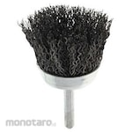 monotaro Cup Wire Brush with Shaft (Mata Bor Sikat Kawat)