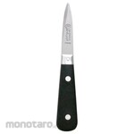 Miranda Style La Furumi Oyster Knife Black Handle