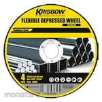 KRISBOW Depressed Flexible Grinding Wheel SS (Batu Gerinda Fleksibel)