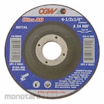 CGW ABRASIVES Depressed Center Grinding Wheel (Batu Gerinda Poles)