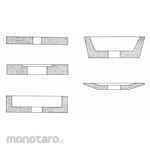 NORTON Recessed Grinding Wheel